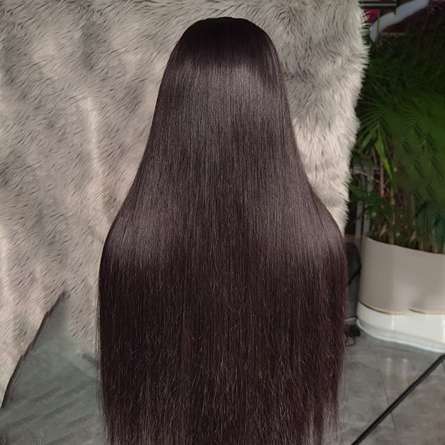 ISEE Wear & Go 6x4 Straight Glueless Lace Closure Wig Pre-Cut HD Lace with Pre-Plucked Hairline