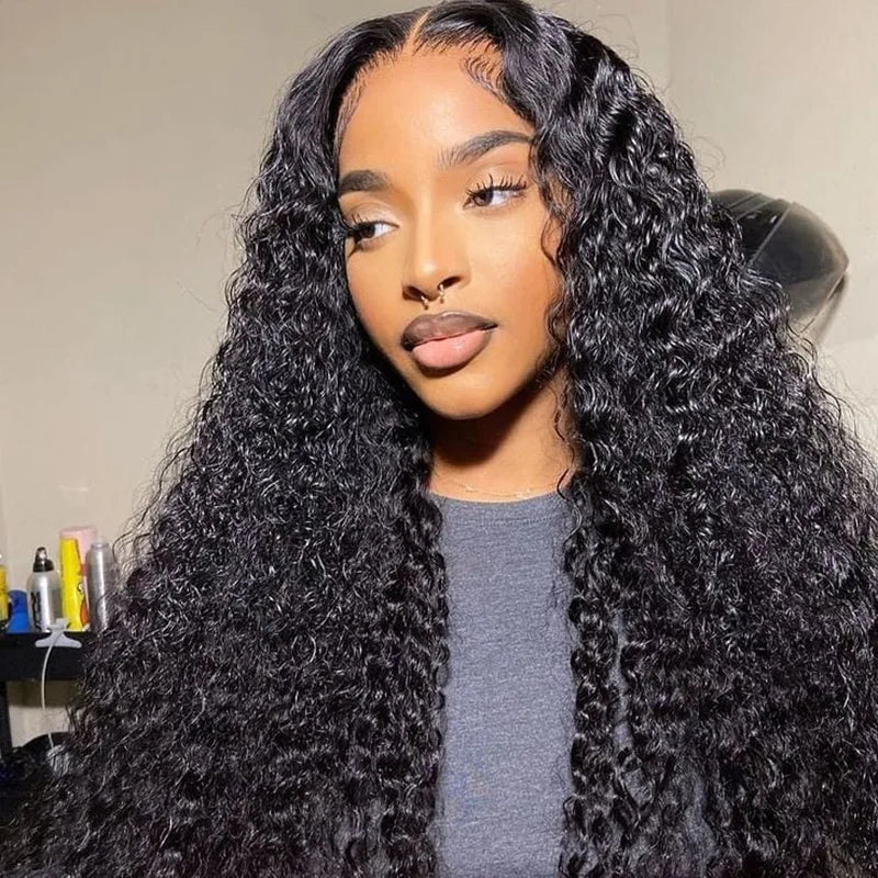 ISEE New Launch Wear & Go Glueless Lace Wig, HD Lace with Dome Cap Mongolian Water Wave Lace Wig Beginner Friendly