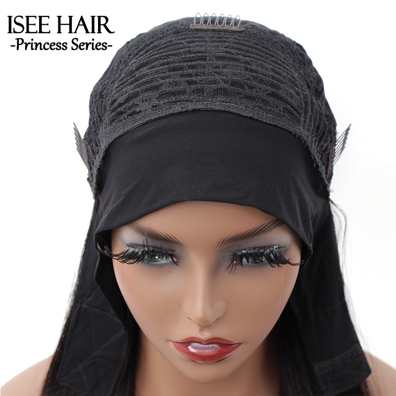 Headband Bob Straight Human Hair Wig, Beginner Friendly Glueless Wig | ISEE HAIR